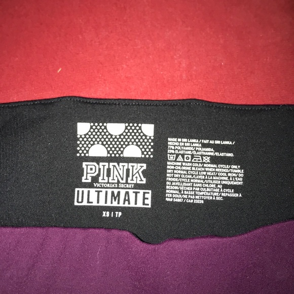 Bergeny pink Victoria’s Secret unlimited leggings - Picture 2 of 3